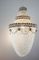 Macrame Shell Ceiling Lamp, 1970s, Image 1