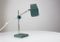 Petrol & Chrome-Plated Articulated Desk Lamp from Leclaire & Schäfer, 1960s, Image 3