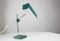 Petrol & Chrome-Plated Articulated Desk Lamp from Leclaire & Schäfer, 1960s, Image 1