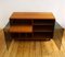Mid-Century Teak & Smoked Glass Cabinet with Wheels from Dyrlund, 1960s, Image 2