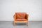 Danish Cognac Leather Chair, 1960s 1