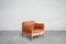 Chaise en Cuir Cognac, Danemark, 1960s 5