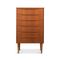 Danish Teak Chest of Drawers, 1960s, Image 1