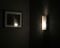 Lámpara de pared francesa de vidrio acrílico negro, años 60, Imagen 17