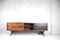 Italian Burl Rosewood Sideboard with Drawers, 1960s, Image 7