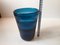 Mid-Century Blue Capri Glass Vase by Jacob E. Bang for Holmegaard, 1961 7