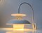 Vintage Danish White Wall Light from Jeka, 1970s, Image 2