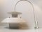 Vintage Danish White Wall Light from Jeka, 1970s, Image 5