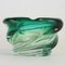 Vintage Green Gradient Glass Bowl from Scailmont 1