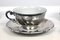 Coffee Service in Silvered Porcelain from RW Bavaria, 1920s, Set of 11 6