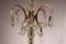 French Chandelier with Prisms, 1940s, Image 2