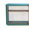 Mediterraneo Sideboard in Turquoise Lacquered Wood & Hemp Rope by Architetti Artigiani Anonimi 5