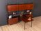 Swedish Wall Unit with Desk, 1960s 9