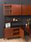 Swedish Wall Unit with Desk, 1960s 3