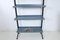 Vintage Industrial Free-Standing Iron Bookcase, Image 5