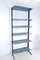 Vintage Industrial Free-Standing Iron Bookcase 9