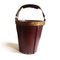 Mid-Century Spanish Leather Bucket, Image 1