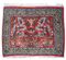 Handgefertigte orientalische Vintage Matte, 1950er 1