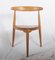 Sedia FH 4103 di Hans J. Wegner per Fritz Hansen, 1952, Immagine 1