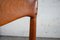 Chaises Vintage en Teck et Cuir Cognac par H.W. Klein pour Bramin, Set de 4 8