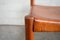 Vintage Stühle aus Teak mit Cognac Leder von H.W. Klein für Bramin, 4er Set 17