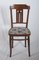 Art Nouveau Bentwood Dining Chair with Upholstery by Josef Hoffmann 1