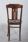 Art Nouveau Bentwood Dining Chair with Upholstery by Josef Hoffmann 5