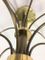 Vintage Brass Chandelier by Gaetano Sciolari for Boulanger, 1960s 5