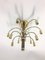 Vintage Brass Chandelier by Gaetano Sciolari for Boulanger, 1960s 2