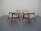 Teak Lounge Chairs, 1960s, Set of 2 4