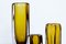 Swedish Crystal Glass Vases by Vicke Lindstrand for Kosta, 1950s, Set of 3 4