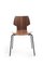 Walnut Gràcia Chair with Black Legs by Mobles114 1