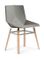 Wood Chair with Beige Seat by Mobles114, Image 1