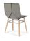 Wood Chair with Beige Seat by Mobles114 3