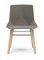 Wood Chair with Beige Seat by Mobles114, Image 2