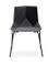 Black Cadria Garden Chair with Steel Legs by Mobles114, Image 3