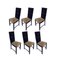 Antike Wiener Stühle, 6er Set 1