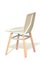 Sedia bianca con gambe in legno di Mobles114, Immagine 2