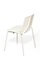 White Garden Chair with Steel Legs Chair by Mobles114, Image 3