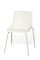 White Garden Chair mit Stahlbeinen von Mobles114 1