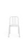 Aluminum Tube Chair in White by Mobles114, Image 1