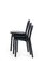 Schwarzer Tube Stuhl aus Aluminium von Mobles114 5