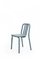 Chaise Tube en Aluminium Bleu Gris par Mobles114 2