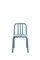 Blue Grey Aluminum Tube Chair by Mobles114 1