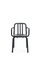 Black Aluminum Tube Chair with Arms by Mobles114 1