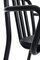 Schwarzer Tube Stuhl aus Aluminium mit Armlehnen von Mobles114 4