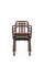 Chestnut Brown Aluminum Tube Chair with Arms by Mobles114, Image 2