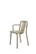 Olive Green Aluminum Tube Chair with Arms by Mobles114 1