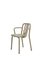 Olivgrüner Tube Stuhl aus Aluminium mit Armlehnen von Mobles114 1
