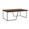 Grão #1 Center Table in Dark Cork with Black Legs by Mendes Macedo for Galula, Image 2